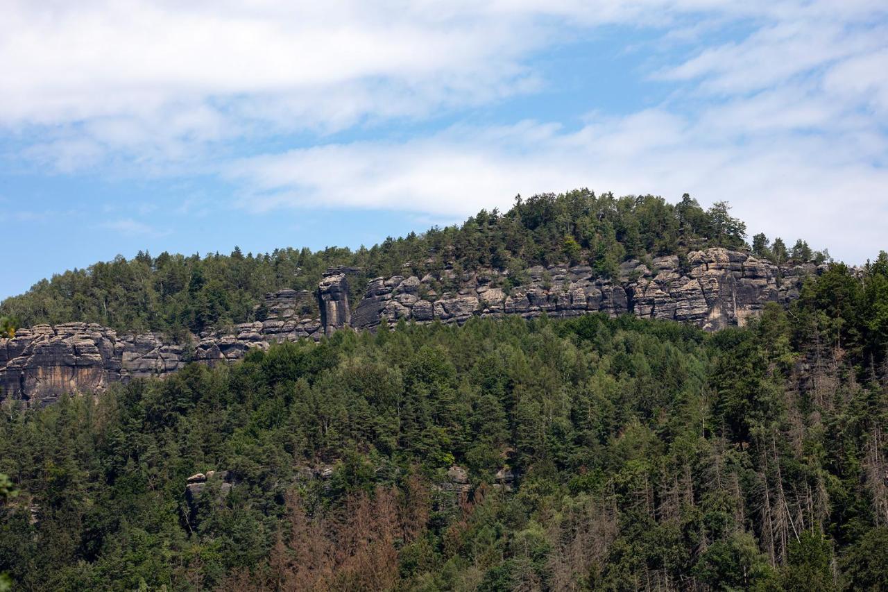 Burg Schoena Schmilka Esterno foto